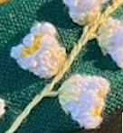 Summer Floral Embroidered Headband, Ariella Collection: 4.