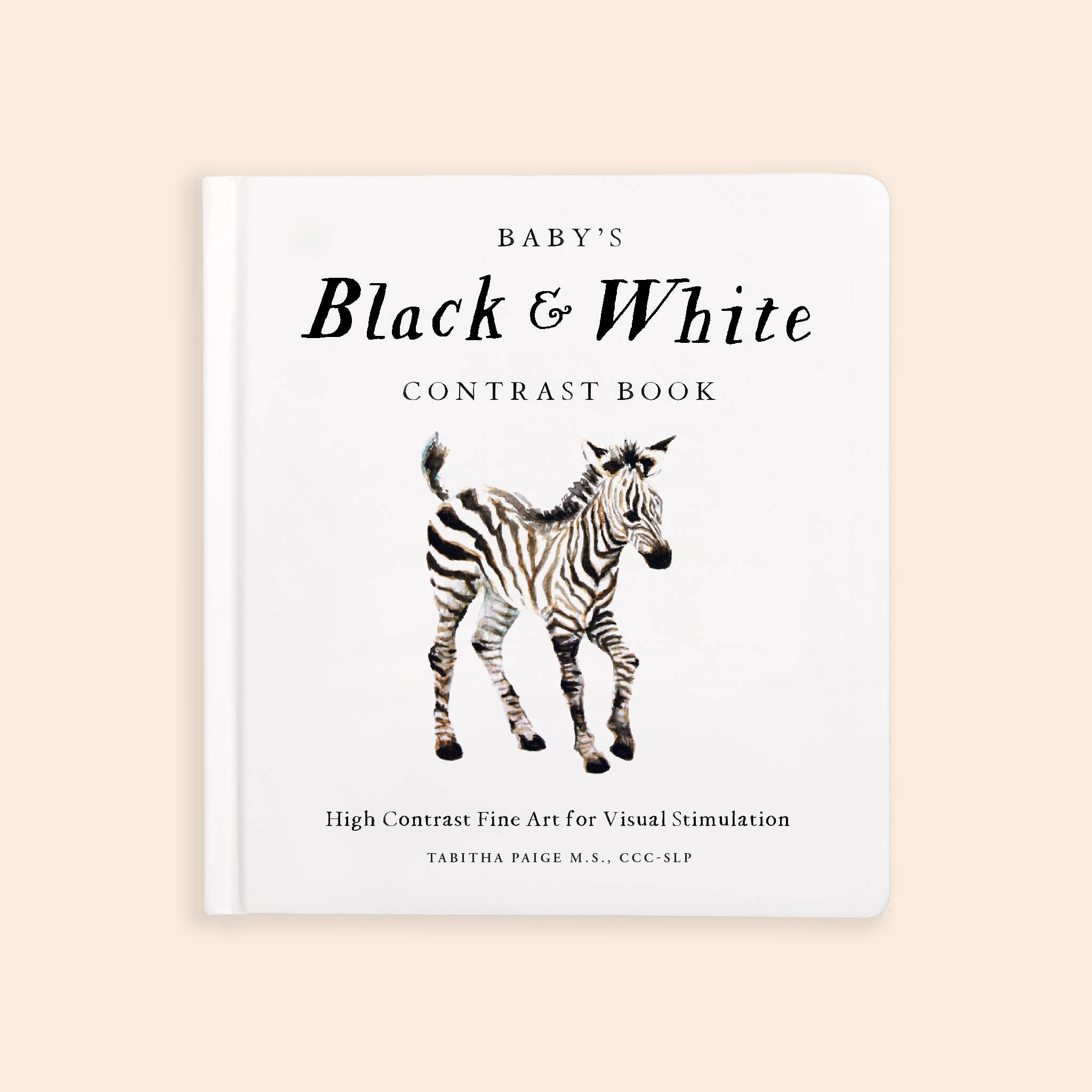 Paige Tate & Co. - Black and White Contrast Book for Baby
