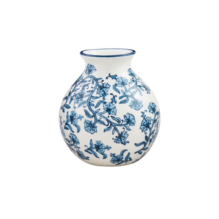 Cflwr Block Print Flower Vase
