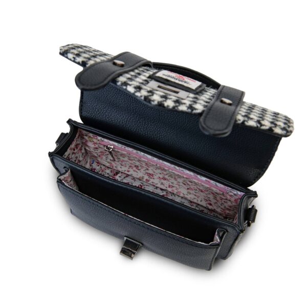 The Baby Satchel: Black and White Dogtooth - Image 5