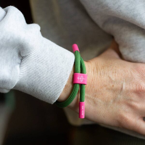 YOU'RE NOT ALONE Bracelet, Christian Cord Bracelet - Image 2