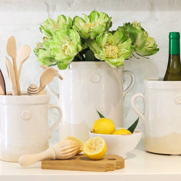 etúHOME - White Handthrown Crock - Image 11