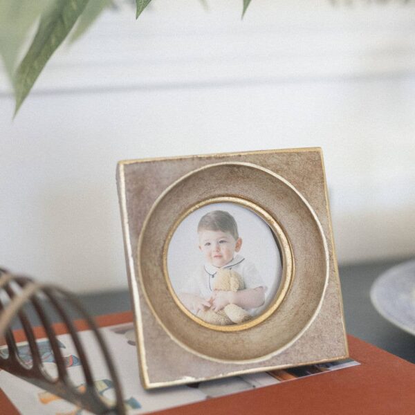 Small Square Circle Photo Frame - Image 2