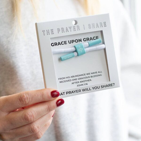 GRACE UPON GRACE Bracelet, Christian Cord Bracelet - Image 4