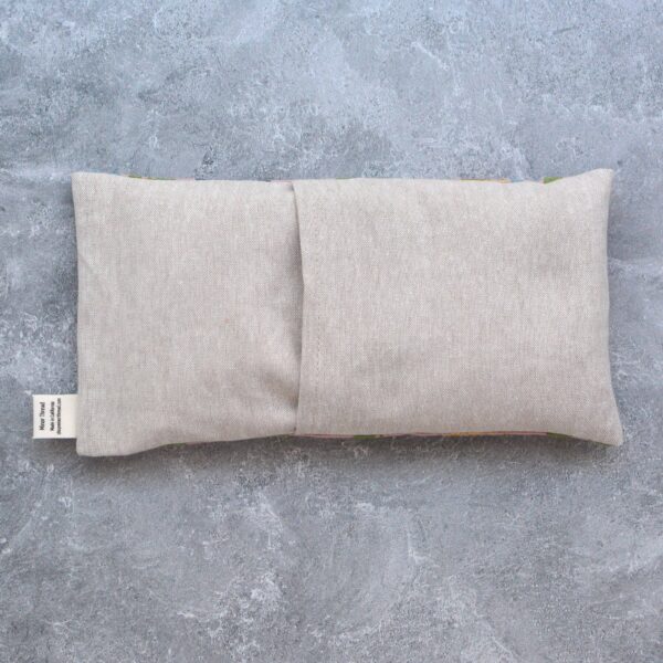 Fern Dell in Rose Gold Weighted Eye Pillow Hot Cold Therapy: Mint