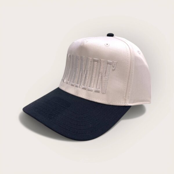 Mommin' Classic Trucker Hat | Black/Tan - Image 2