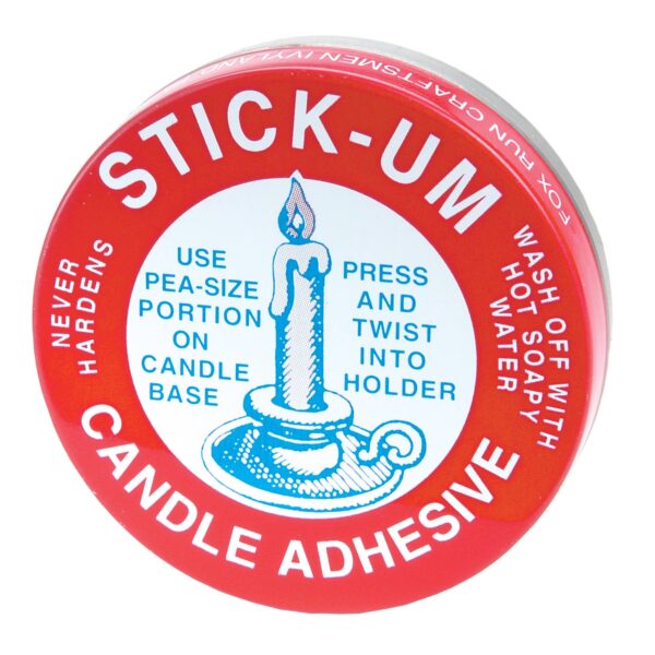 Fox Run Stick-Um Candle Adhesive, 0.5-Ounce - Image 2