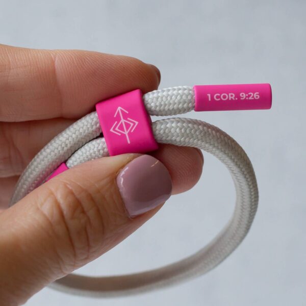 LIVE WITH PURPOSE Bracelet, Christian Cord Bracelet - Image 5