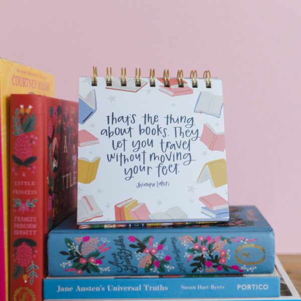 52 Weeks of Book Quotes - Desk Flip Calendar - Image 3