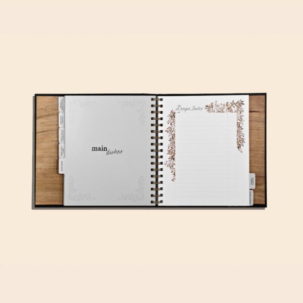 Around Our Table: Blank Recipe Book with Recipe Cards - Image 5
