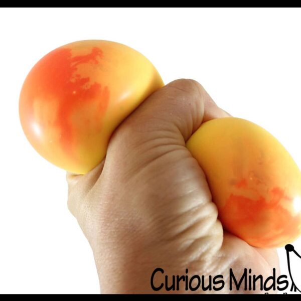 1 Color Change Nee Doh Soft Fluff-Filled Squeeze Stress Ball - Image 5