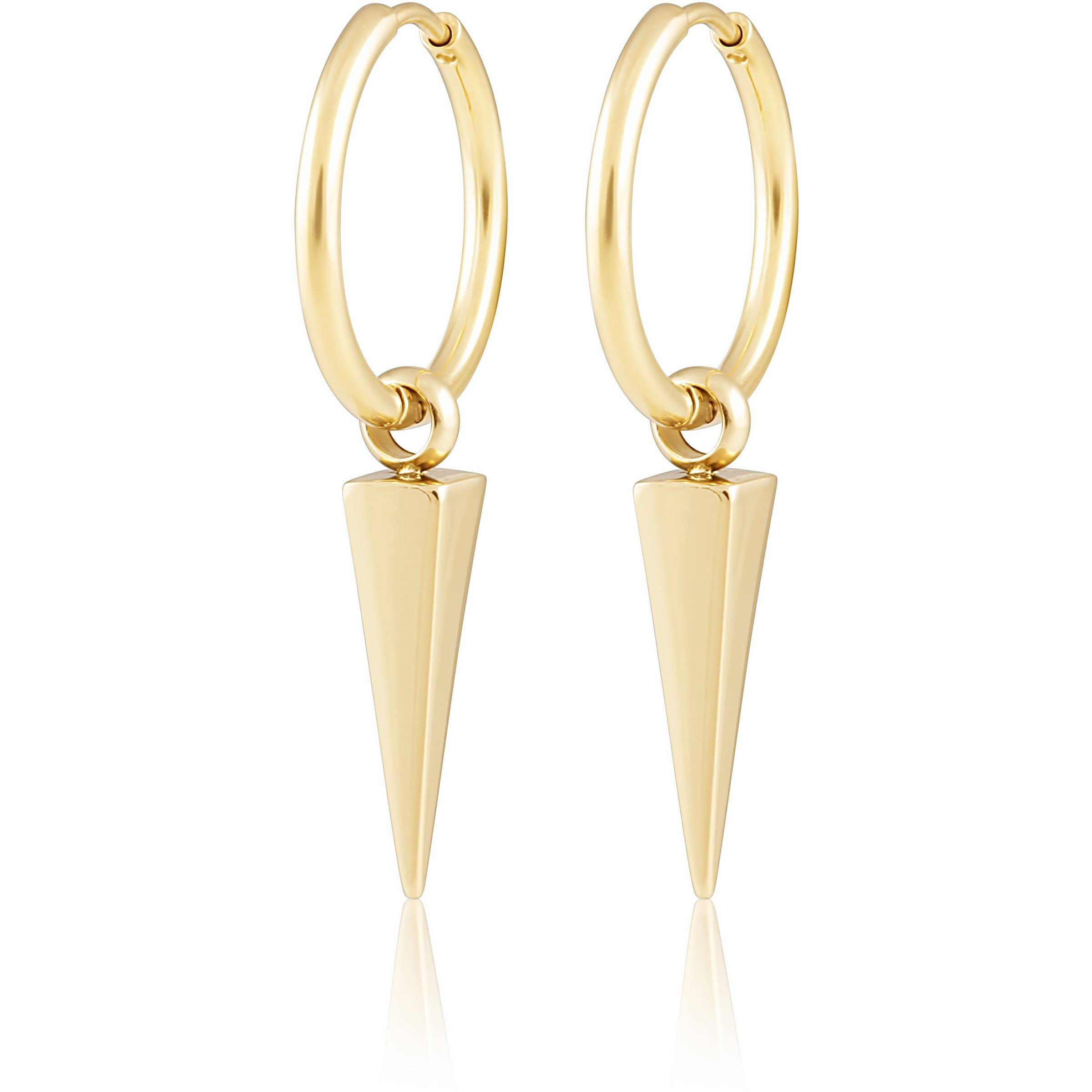 Sahira Jewelry Design - Aria Spike Hoops