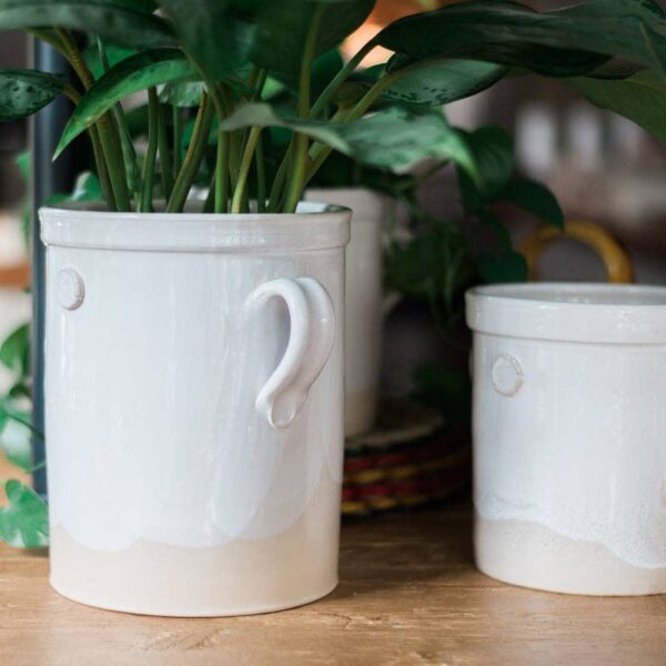 etúHOME - White Handthrown Crock - Image 8