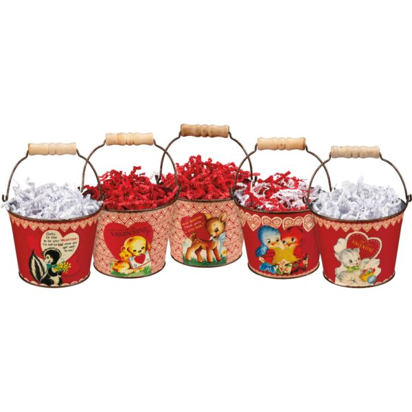 Vintage Valentine Bucket - Image 3