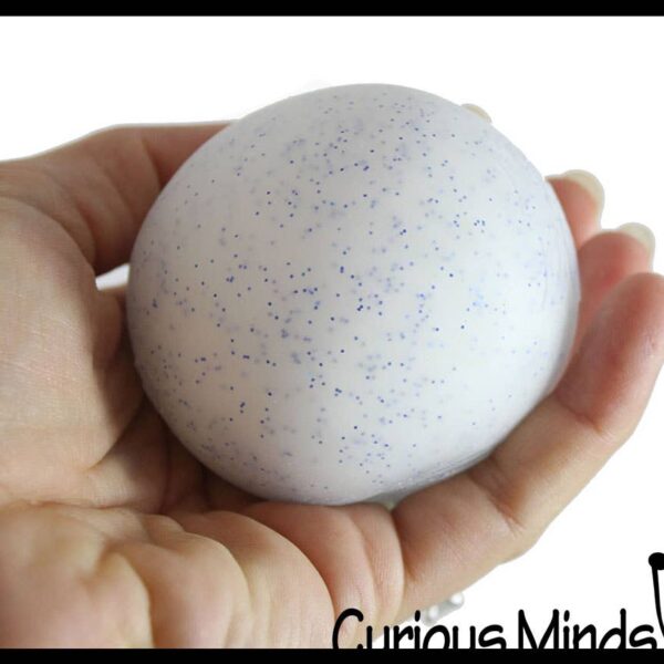 1 Nee-Doh Snow Soft Doh Filled Crunchy Stretch Ball - Sounds - Image 4