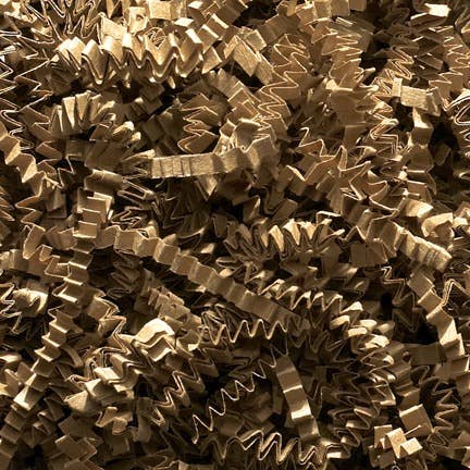 Kraft Crinkle Cut Shred for Gifts and Display Eco-friendly