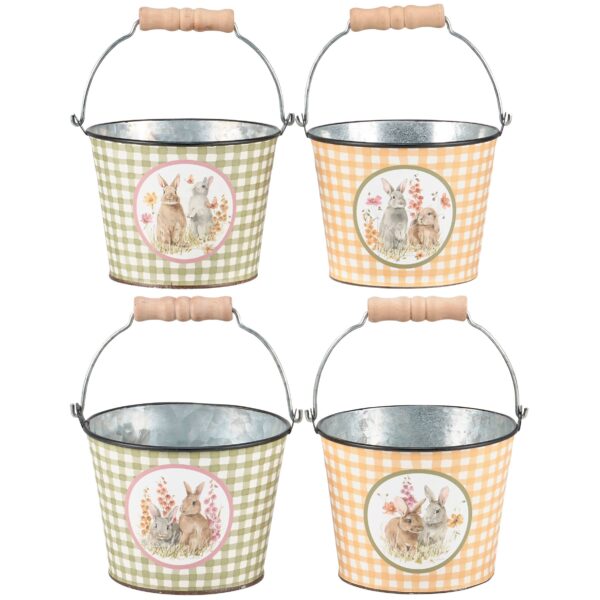 Flower Bunnies Bucket - Image 2