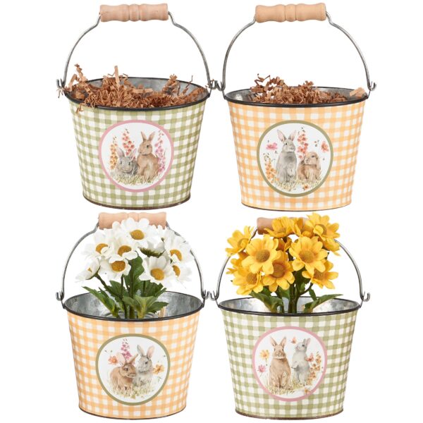 Flower Bunnies Bucket - Image 3