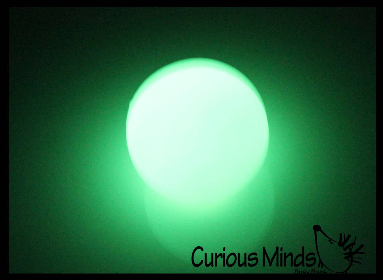 1 Glow Nee Doh Soft Fluff- Filled Squeeze Stress Ball