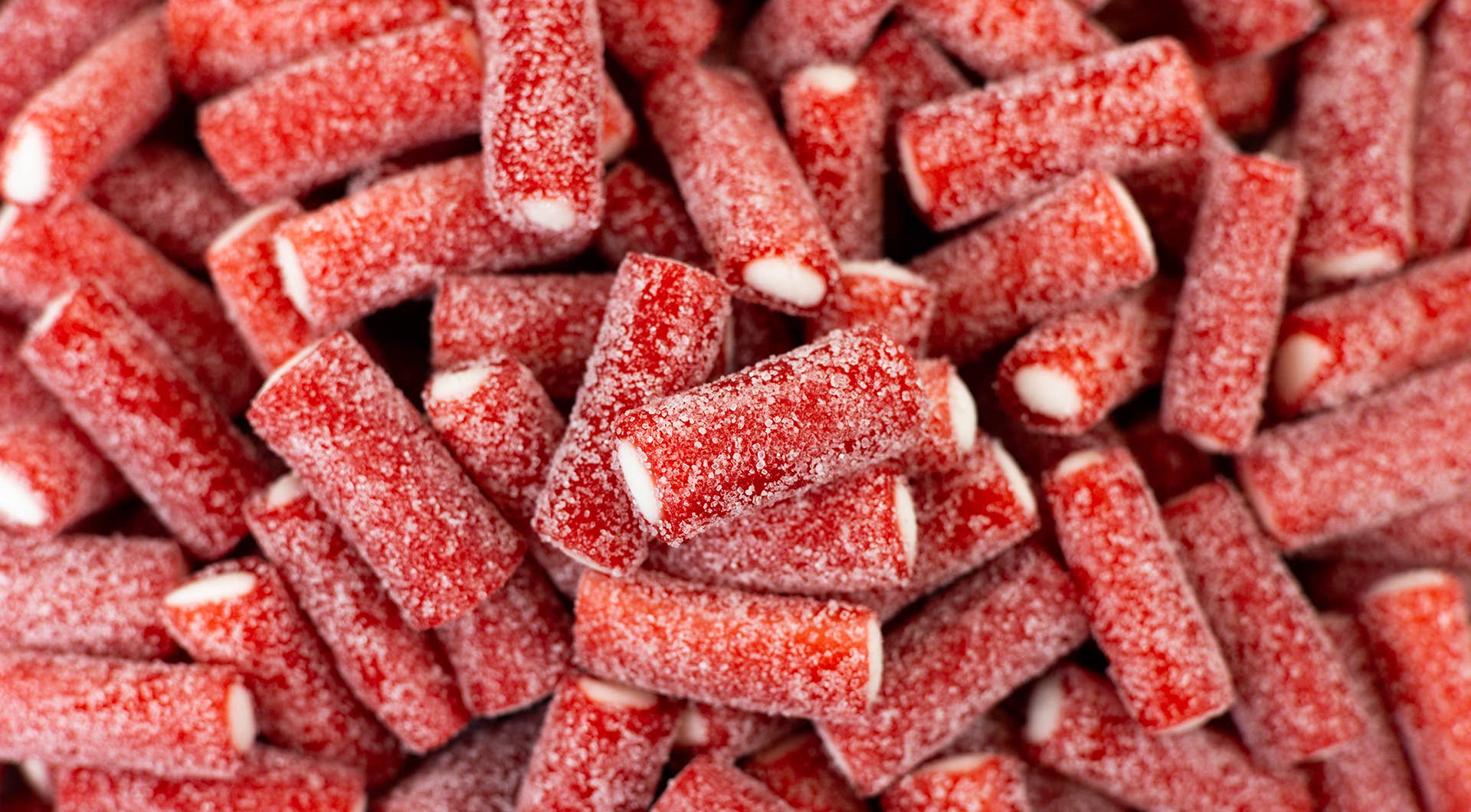 Vidal US Sour Strawberry Pencil Bites  2.20lbs