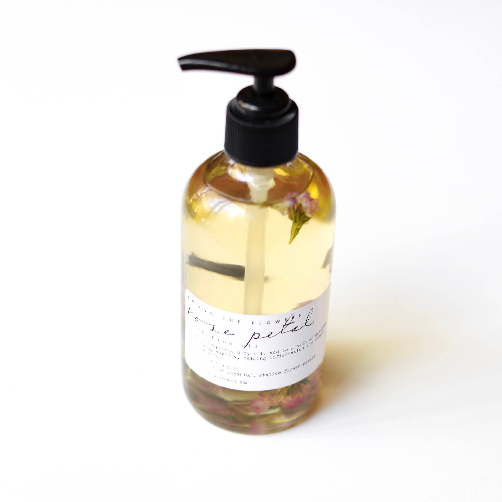 Rose Petal Body Oil: 2 oz