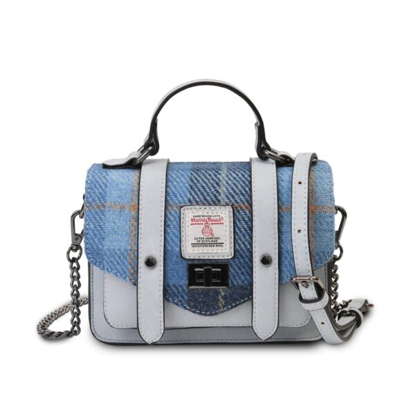 The Baby Satchel: Black and White Dogtooth - Image 8