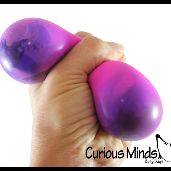 1 Color Change Nee Doh Soft Fluff-Filled Squeeze Stress Ball - Image 8
