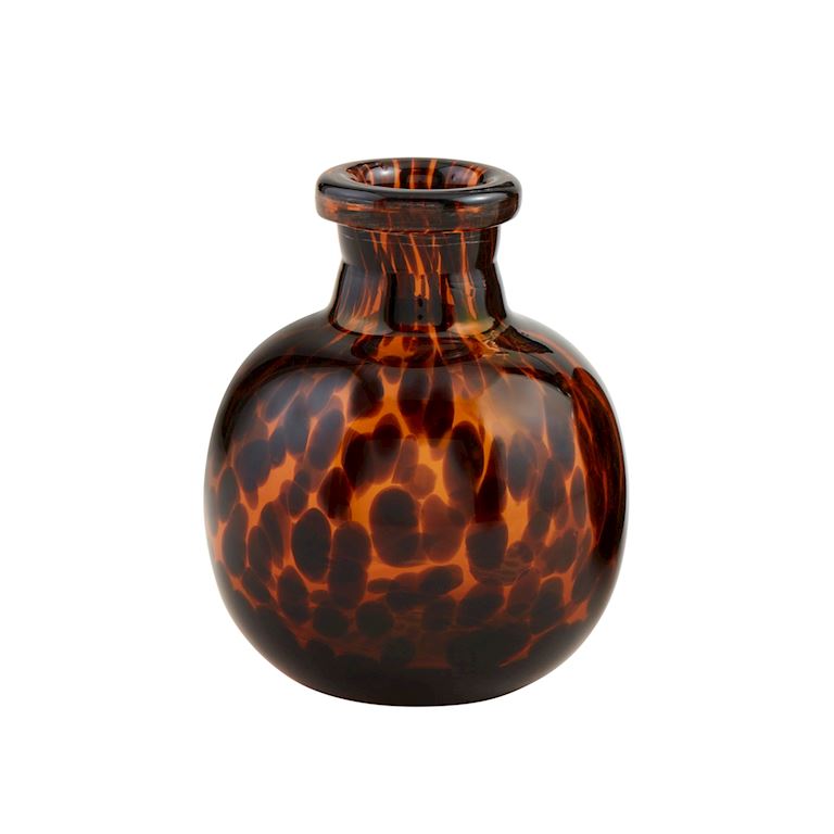 Small Tortoise Glass Vase
