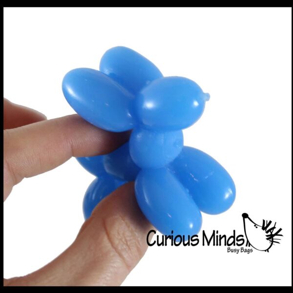 1 Mini Balloon Dog Stretchy Toy - Cute Squishy Sensory Fidg - Image 8