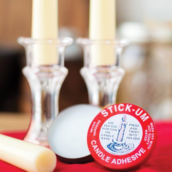 Fox Run Stick-Um Candle Adhesive, 0.5-Ounce
