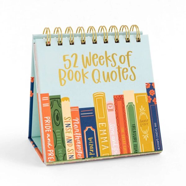 52 Weeks of Book Quotes - Desk Flip Calendar - Image 5