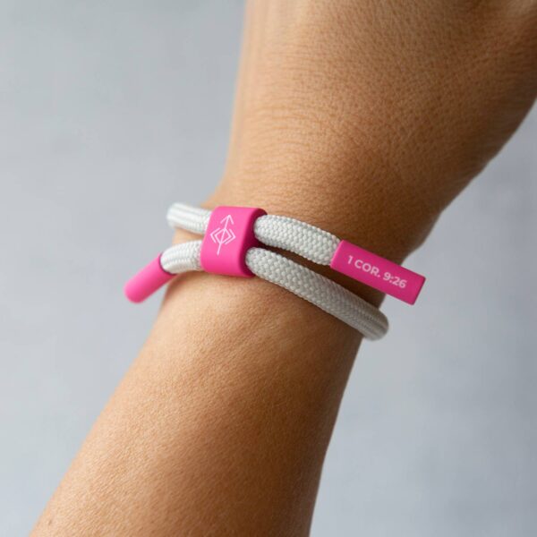LIVE WITH PURPOSE Bracelet, Christian Cord Bracelet - Image 2