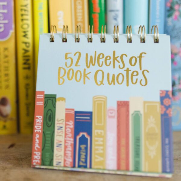 52 Weeks of Book Quotes - Desk Flip Calendar - Image 6