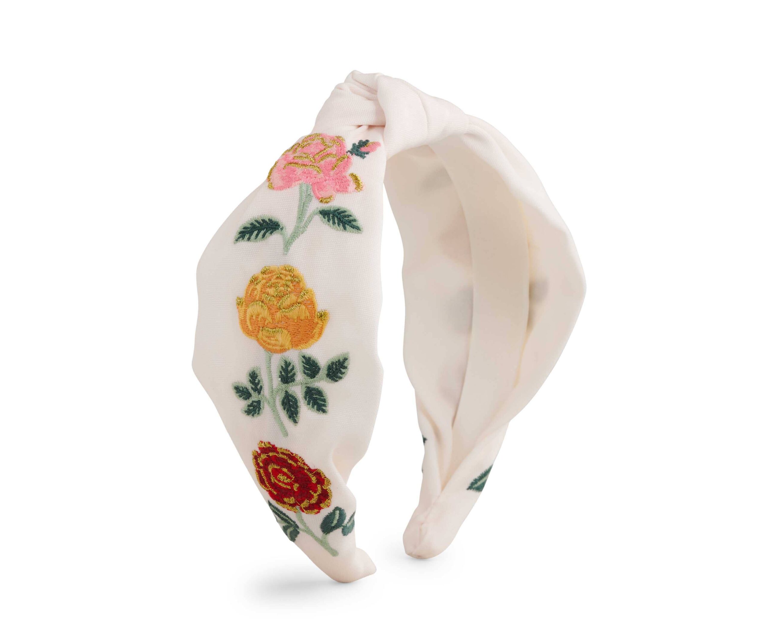 Roses Embroidered Headband