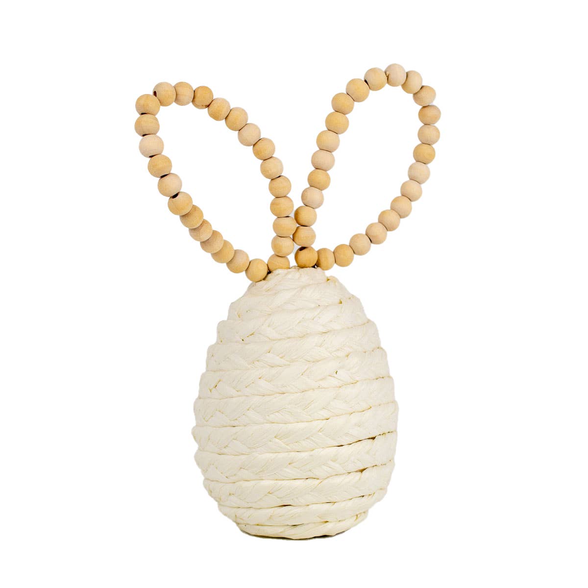 Claire Bunny Ears Egg White 2.75x6.25