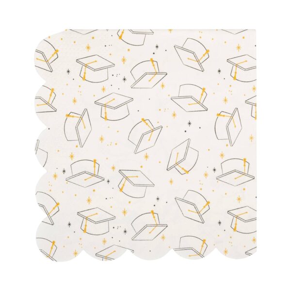 Grad Cap Cocktail Napkin