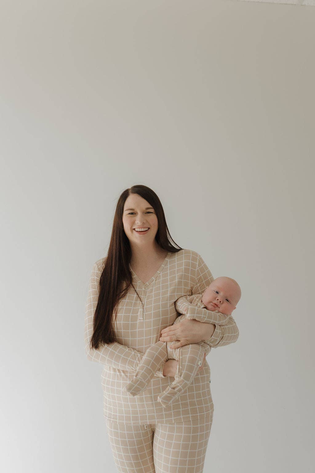 Bamboo Zip Pajamas | Grid: 3-6 Months