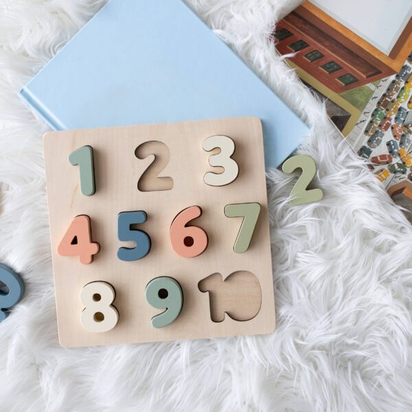 Wooden Numbers Puzzle - Image 5