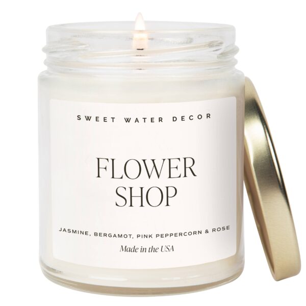 Flower Shop 9 oz Soy Candle - Image 9