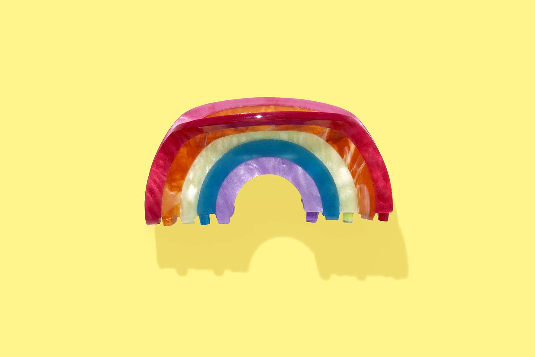 Claw Hair Clip - Medium - Rainbow