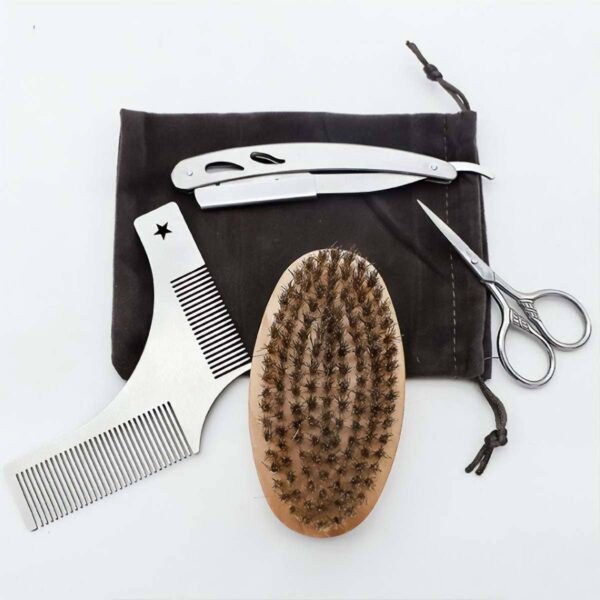 MM Beard Care Grooming Kit: Silver - Image 3