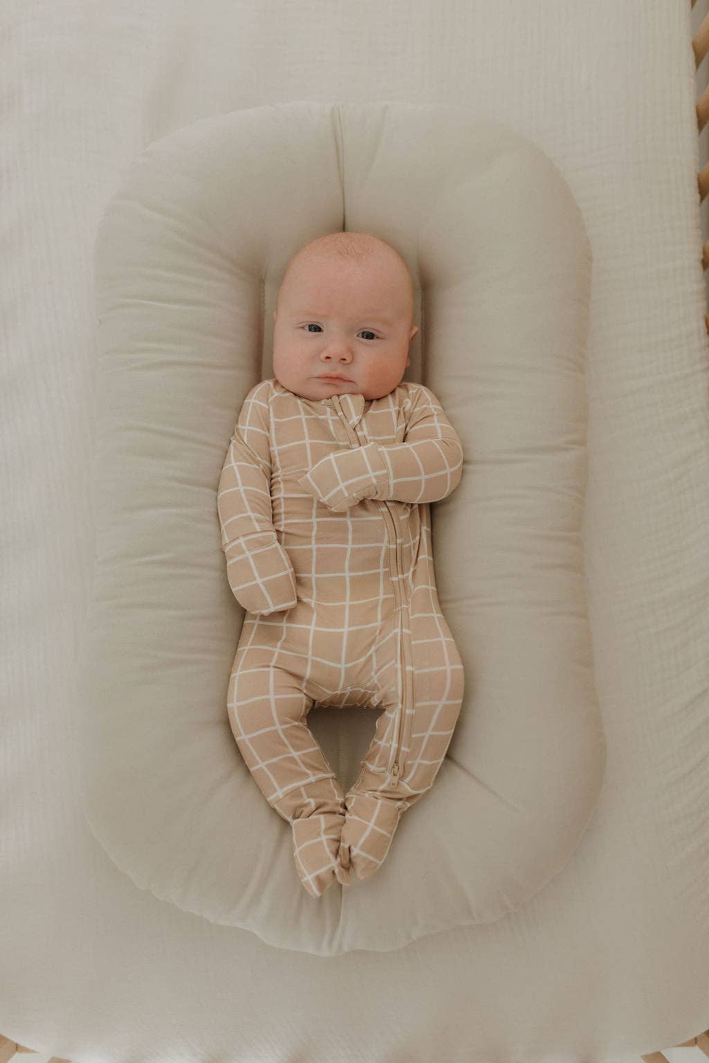 Bamboo Zip Pajamas | Grid: 12-18 Months