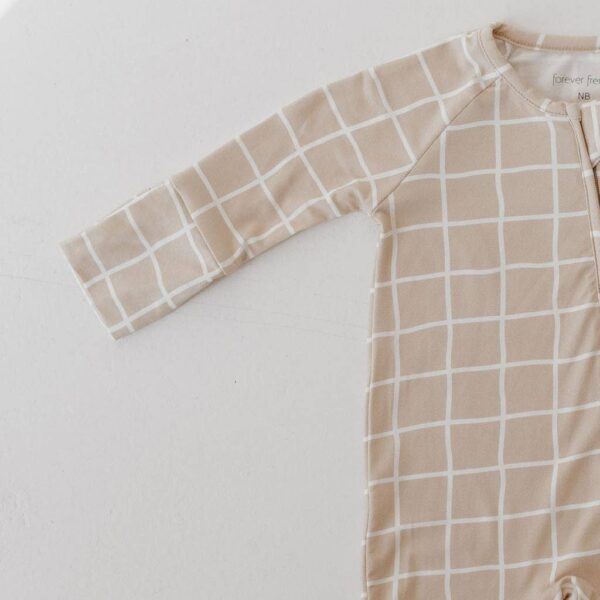 Bamboo Zip Pajamas | Grid: 6-12 Months - Image 6