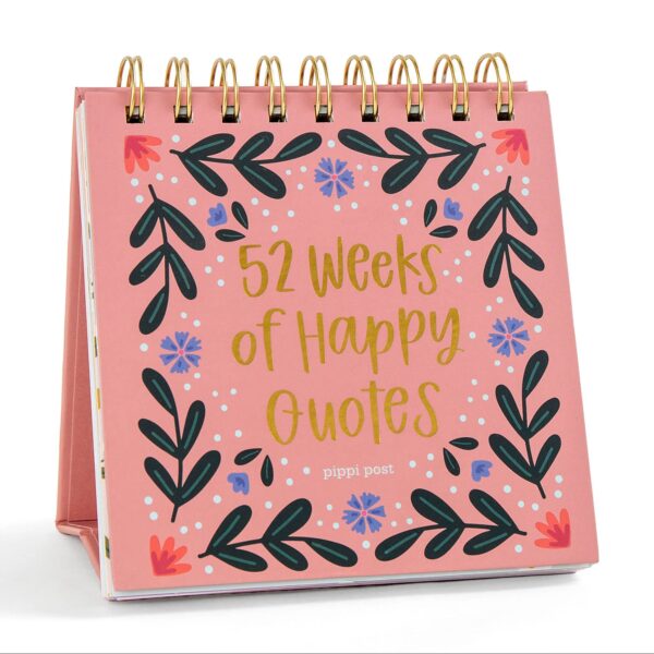 52 Weeks of Happy Quotes - Desk Flip Calendar - Image 2