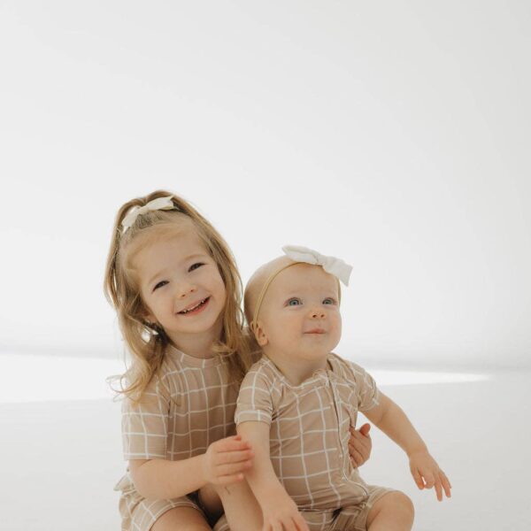 Bamboo Zip Shortie | Grid: 12-18 Months - Image 4