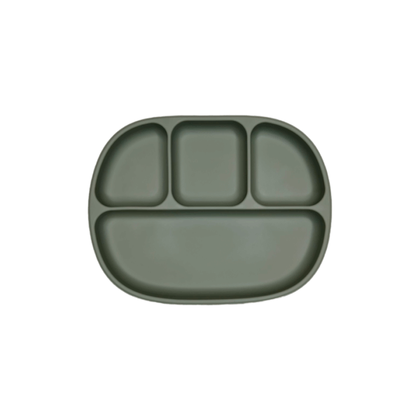 4 Section Suction Plate: Powder Blue - Image 2