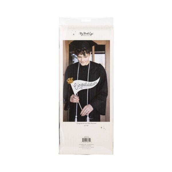 Congratulations Felt Pennant - Image 4