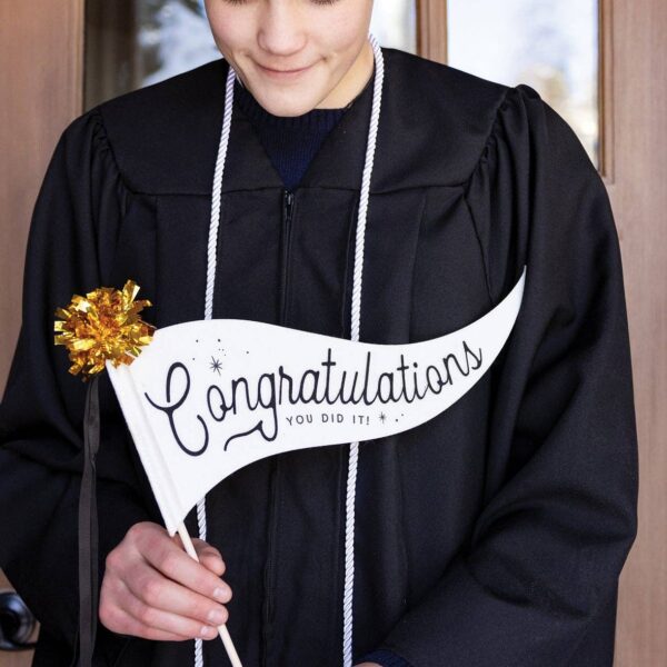 Congratulations Felt Pennant - Image 2