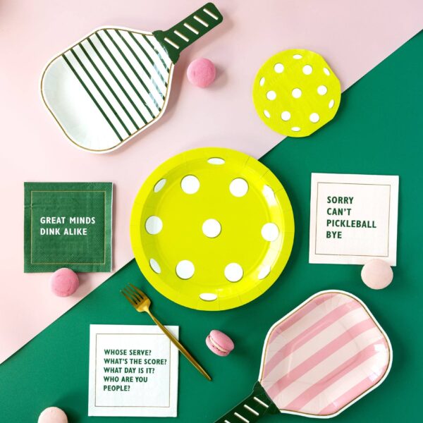 Pickleball Sayings Paper Cocktail Napkin Set - Image 2