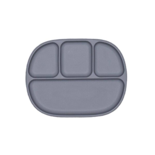 4 Section Suction Plate: Powder Blue - Image 5